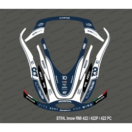 Alpha Tauri F1 Edition sticker - Stihl Imow 422 mowing robot-idgrafix
