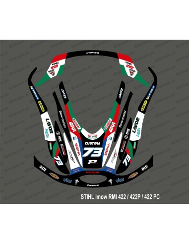 Adesivo Honda LCR GP Edition - Robot tagliaerba Stihl Imow 422