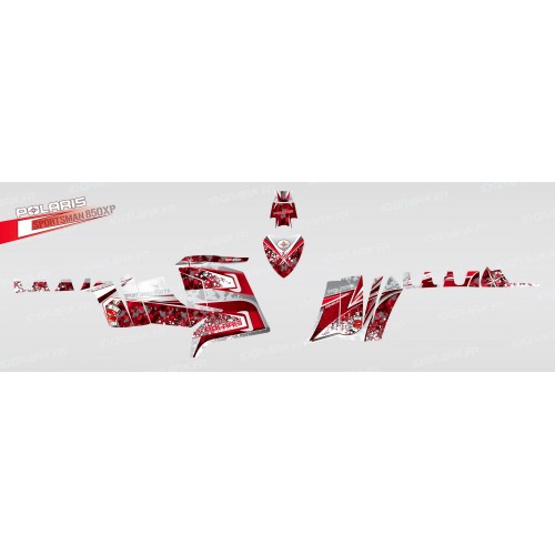 Kit dekor Camo (Rot) - IDgrafix - Polaris 850 /1000 XPS