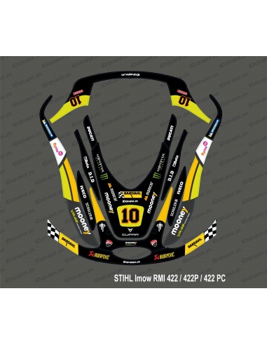 Adesivo VR46 GP Edition - Robot rasaerba Stihl Imow 422