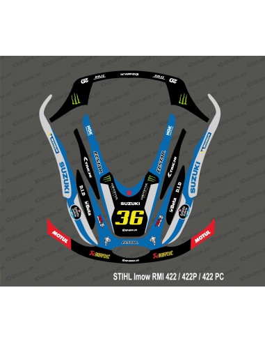 Suzuki GP Edition Sticker - Stihl Imow 422 Robot Lawnmower