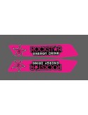 2 Additional Stickers Kymco Maxxer 300- Rear Wing