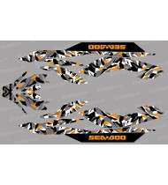 Kit décoration Camo Full Edition - pour Seadoo GTI-GTR