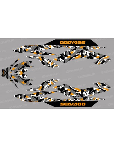 Kit décoration Camo Full Edition - pour Seadoo GTI-GTR