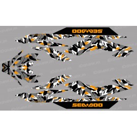 Camo Full Edition decoration kit - for Seadoo GTI-GTR - IDgrafix