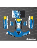 Kit deco Factory Edition Mix Buru Sodi Racing (Blau) per Karting SodiKart