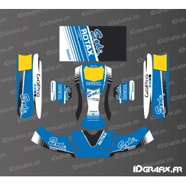Kit deco Factory Edition Mix Buru Sodi Racing (Blau) per Karting SodiKart -idgrafix