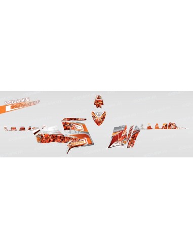 Kit de decoración de Camuflaje (Naranja) - IDgrafix - Polaris 850 /1000 XPS