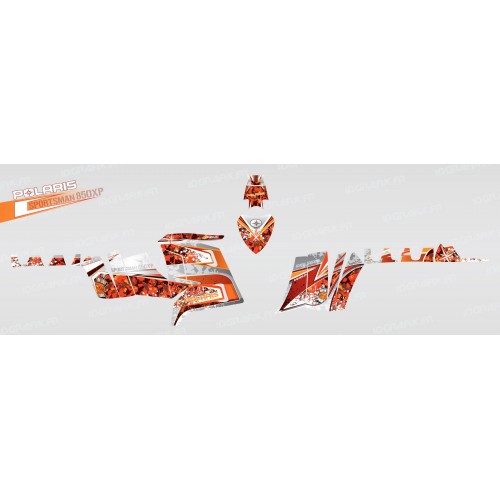 Kit dekor Camo (Orange) - IDgrafix - Polaris 850 /1000 XPS