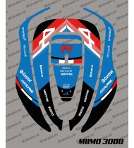 Adhesivo F1 Alpine Edition - robot cortacésped Honda Miimo 3000
