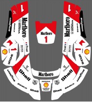 Sticker F1 Marlboro edition - Husqvarna AUTOMOWER robot mower