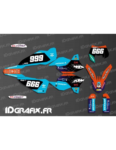 Kit de decoració Personalitzada - Husqvarna - Sr RODRIGUEZ -idgrafix