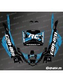 Kit de decoració Tiger Tracer Edition (Blau/Negre) - Idgrafix - Can Am Maverick X3