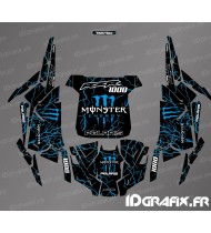 Kit de decoració Monster Flash Edition (blau) - IDgrafix - Polaris RZR 1000 S/XP -idgrafix