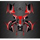 Kit decoration Pure Red Edition (Full) - IDgrafix - Polaris 850/1000 Scrambler - IDgrafix