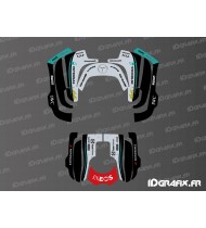 Adesivo F1 Mercedes Edition Edition - Rasaerba robotizzato Husqvarna AUTOMOWER 435-535 AWD