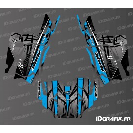 Titanium Edition Dekorationskit (Blau) - IDgrafix - Polaris RZR Trail 1000S