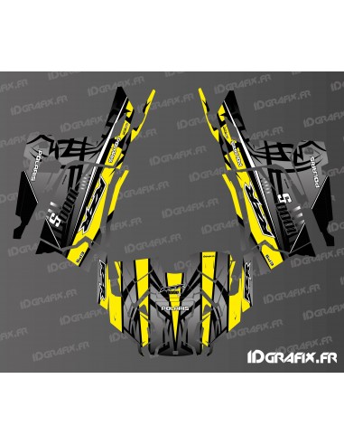 Kit de decoració Titanium Edition (groc) - IDgrafix - Polaris RZR Trail 1000S -idgrafix