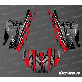 Dekorationskit Titanium Edition (Rot) - IDgrafix - Polaris RZR Trail 1000S