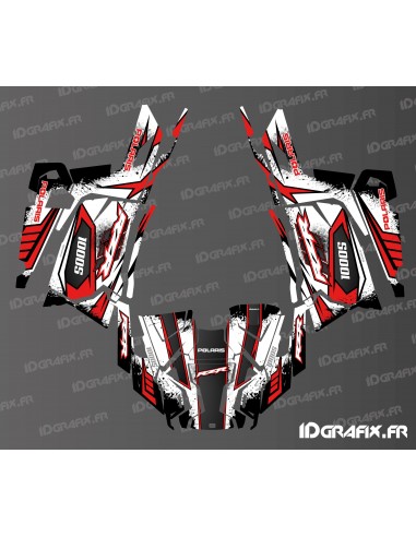 Kit décoration Brush Edition (Rouge) - IDgrafix - Polaris RZR Trail 1000S