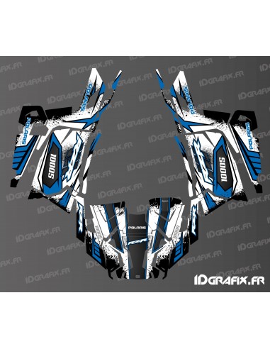 Kit décoration Brush Edition (Bleu) - IDgrafix - Polaris RZR Trail 1000S