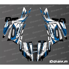 Kit dekor Brush Edition (Blau) - IDgrafix - Polaris RZR Trail 1000S