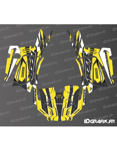 Kit de decoració Monster Edition (groc) - IDgrafix - Polaris RZR Trail 1000S -idgrafix