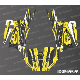Kit de decoració Monster Edition (groc) - IDgrafix - Polaris RZR Trail 1000S -idgrafix
