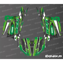 Kit dekor Monster Edition (Grün) - IDgrafix - Polaris RZR Trail 1000S