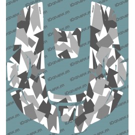 Sticker Camo Edition (Blanc/Gris) - Robot de tonte Husqvarna AUTOMOWER -automower gamme 300-400
