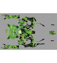 Kit de decoració Monster Edition (Verd) - IDgrafix - Can Am Ryker 600/900 -idgrafix