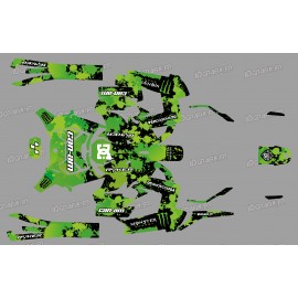 Kit decoration Monster Edition (Green) - IDgrafix - Can Am Ryker 600/900-idgrafix