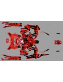 Kit dekor Monster Edition (Rot) - IDgrafix - Can Am Ryker 600/900