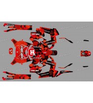 Kit décoration Monster Edition (Rouge) - IDgrafix - Can Am Ryker 600/900