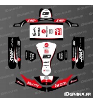 Haas F1 Edition Grafikkit für Karting SodiKart