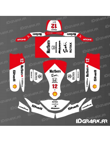 Kit déco Mc Laren F1 Vintage Edition pour Karting SodiKart