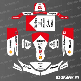 Mc Laren F1 Vintage Edition deco kit for Karting SodiKart - IDgrafix