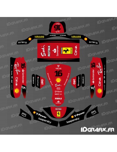 Kit gràfic Ferrari F1 Edition per Karting SodiKart -idgrafix