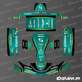 Graphic kit Aston Martin F1 Edition for Karting SodiKart - IDgrafix