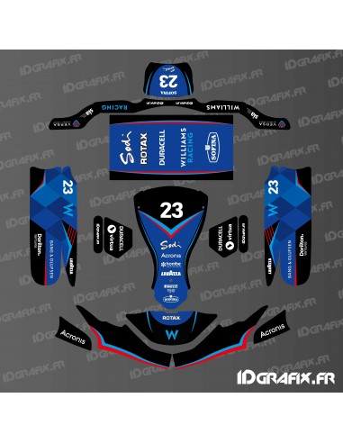 Kit grafico Williams F1 Edition para Karting SodiKart