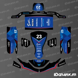 Graphic kit Williams F1 Edition for Karting SodiKart - IDgrafix