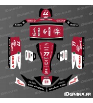 Grafik-Kit Alfa Romeo F1 Edition für Karting SodiKart