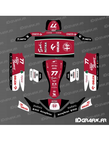 Grafik-Kit Alfa Romeo F1 Edition für Karting SodiKart