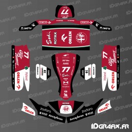 Graphic kit Alfa Romeo F1 Edition for Karting SodiKart - IDgrafix