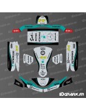 Mercedes Silver F1 Edition graphic kit for Karting SodiKart