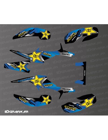 Kit decorazione Rockstar Edition (Blu) - IDgrafix - Polaris 500 Scrambler (prima del 2012)