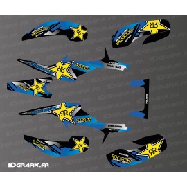 Kit décoration Rockstar Edition (Bleu) - IDgrafix - Polaris 500 Scrambler (avant 2012)