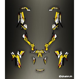 Kit décoration Full Rockstar Edition (Jaune) - IDgrafix - Can Am Outlander (G1)