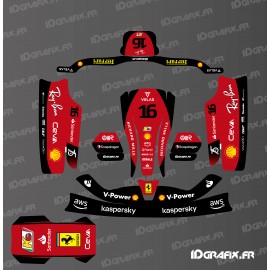 Kit gràfic edició Ferrari F1 per Karting KG CIK02