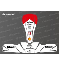Graphic kit Ferrari F1 edition for Karting KG CIK02